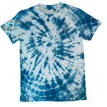 Load image into Gallery viewer, Earth Dream Swoop Neck T-Shirt (Indigo)