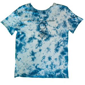 Earth Dream Swoop Neck T-Shirt (Indigo)